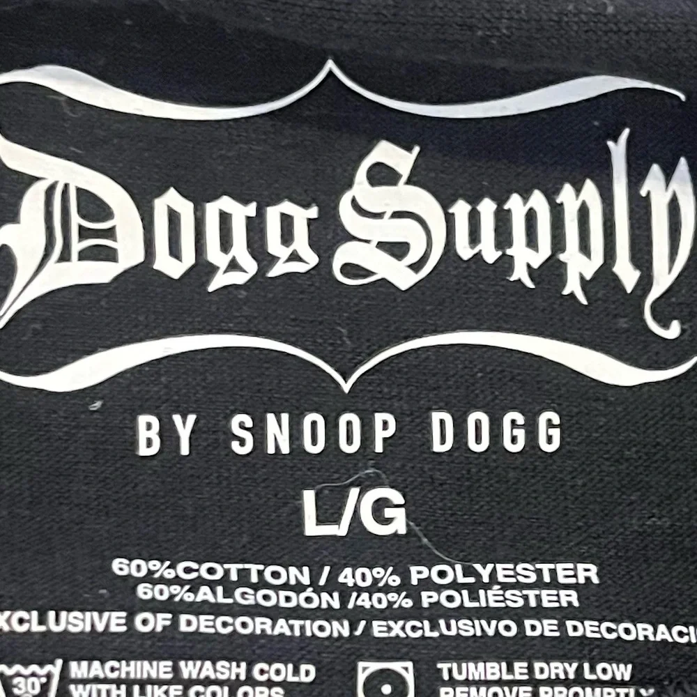 Dogg Supply by Snoop Dogg Men's & Big Men's Logo Drip Graphic T-Shirt Size L - Picture 4 of 5
